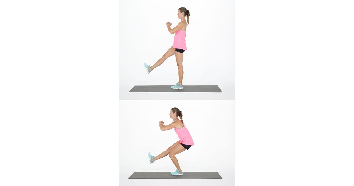 Single leg squats