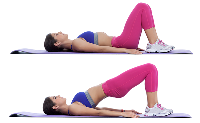 Glute bridges